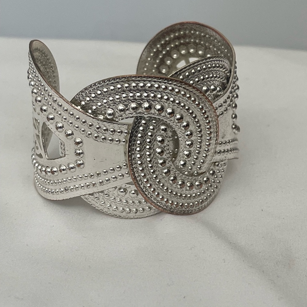 Silver Western Style Cuff Bracelet